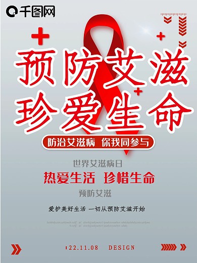 珍爱生命预防艾滋