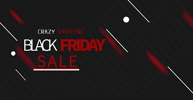 淘宝电商黑色星期五海报
