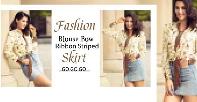 简约女装通用海报