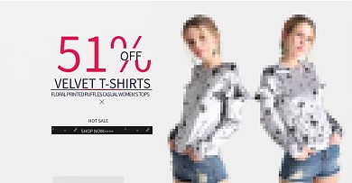 简约女装通用海报