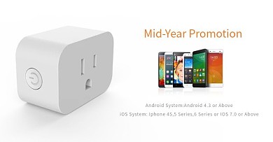 天猫淘宝智能WiFi插座海报