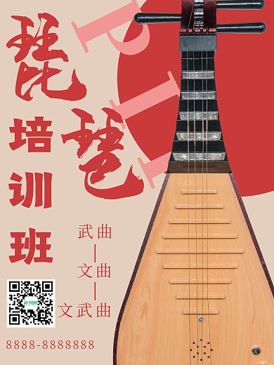 简约琵琶培训班招生