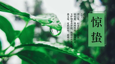 二十四节气之惊蛰a