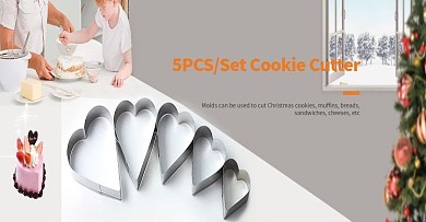 圣诞家居节日蛋糕模具海报