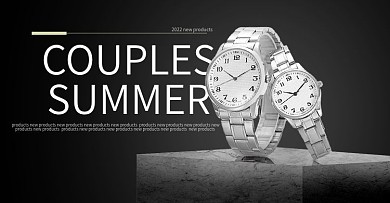 淘宝天猫全屏海报轮播手表benner