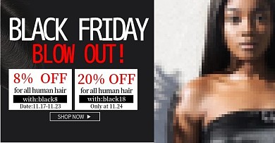 黑色星期五假发海报