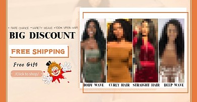 愚人节假发女装活动海报