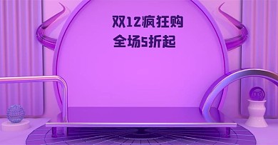 双12疯狂购banner主题
