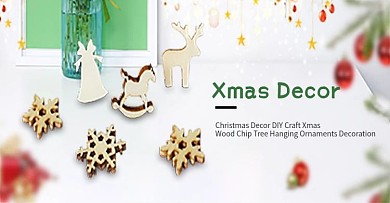 小清新家居圣诞简约外贸海报