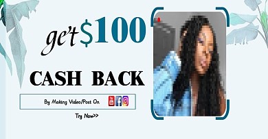 春季简约假发女装海报