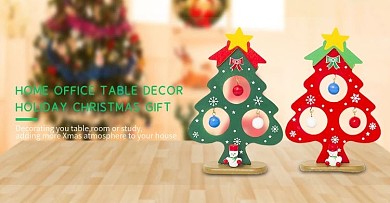 圣诞挂件摆物节日外贸海报