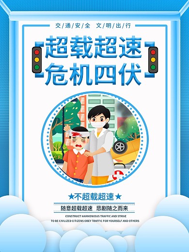 交通安全宣传知识海报