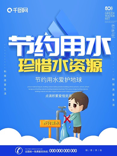 节约用水图片