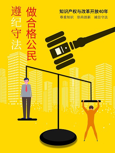 知识产权海报设计（原创海报）