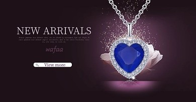 蓝宝石项链海报.