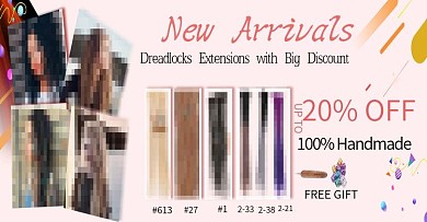 双11简约周年庆粉色假发海报