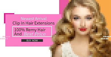 简约愚人节假发女装海报