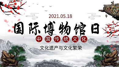 国际博物馆节日展板