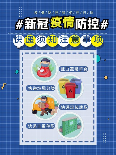 新冠疫情常态化防控系列海报