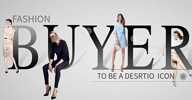 欧美风红色夏季新风尚潮流时尚服装电商海报