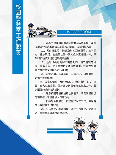 保安岗位职责图片