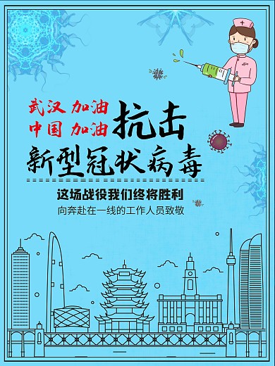 新型冠状病毒海报