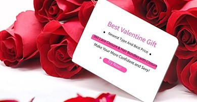 情人节玫瑰花海报