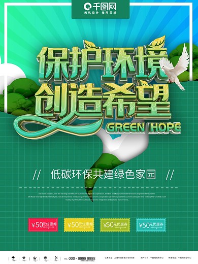 环境保护海报