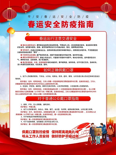 春运出行防疫指南