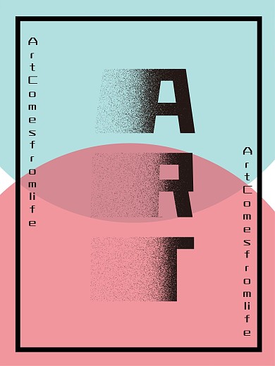 点的艺术点状元素艺术海报