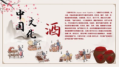 白酒展板酿酒步骤白酒工艺海报