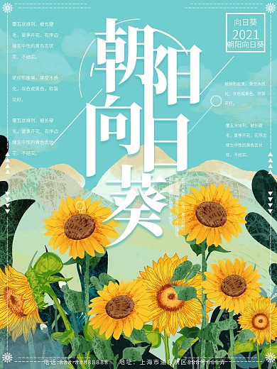 向日葵广告设计