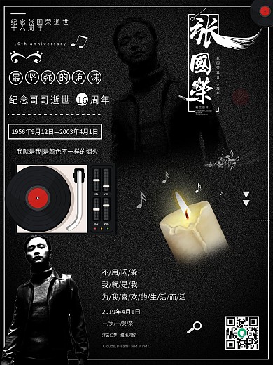 纪念张国荣海报2