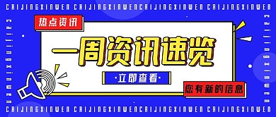 金融保险本周热点资讯消息公众号首图
