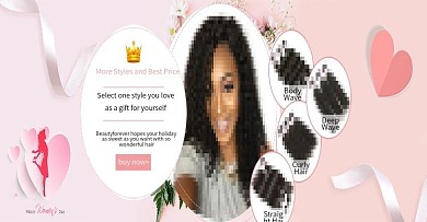 三八妇女节简约粉色海报