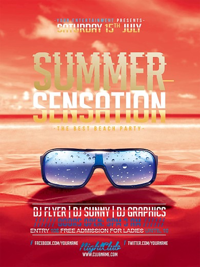 夜店酒吧精品展板宣传海报图图片