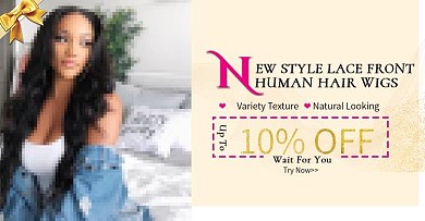 周年庆金色大气简约假发女装海报