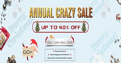 简约圣诞节金色海报