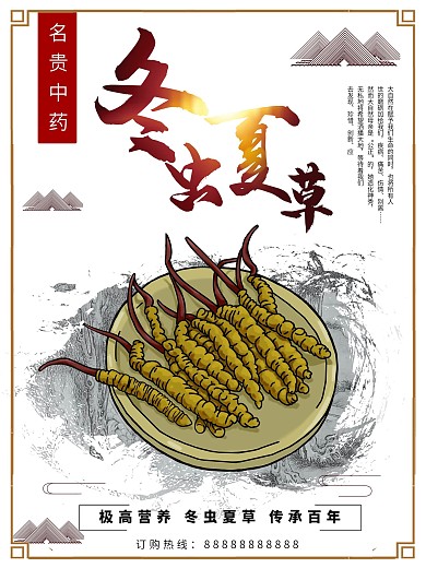 冬虫夏草海报