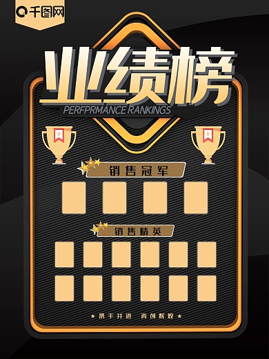 黑金风业绩排行榜海报