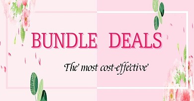 小清新粉色手绘花海报