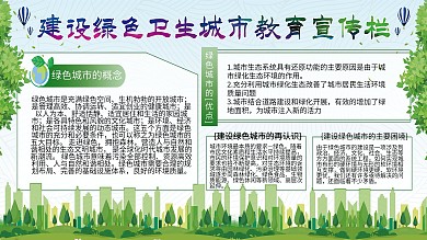 健康教育宣传栏海报展板