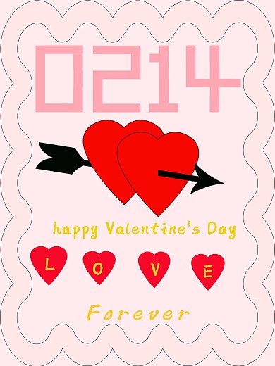 情人节贺卡、情人节活动封面