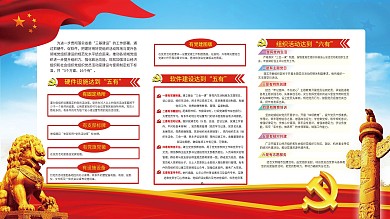 16个有党风廉政展板