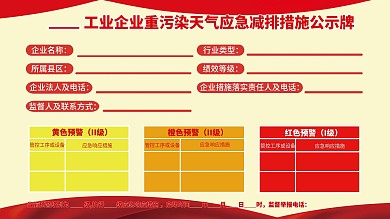 简约党建精简展板