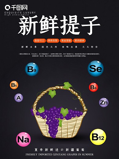夏季水果海报