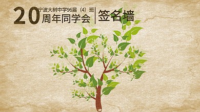 签到墙图片
