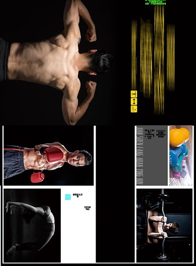 健身房开业预售宣传单