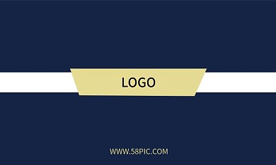 商务公司名片简约大方