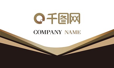 黑金大气商务名片